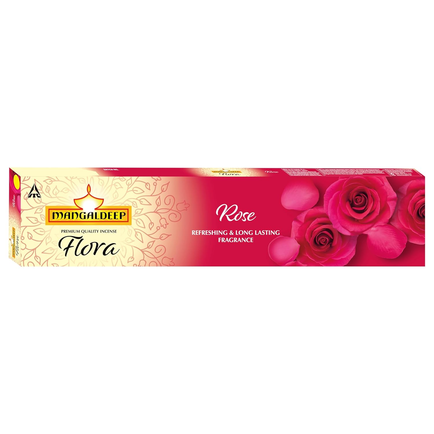 Mangaldeep Flora Rose Incense Sticks Refreshing and Long Lasting Aroma