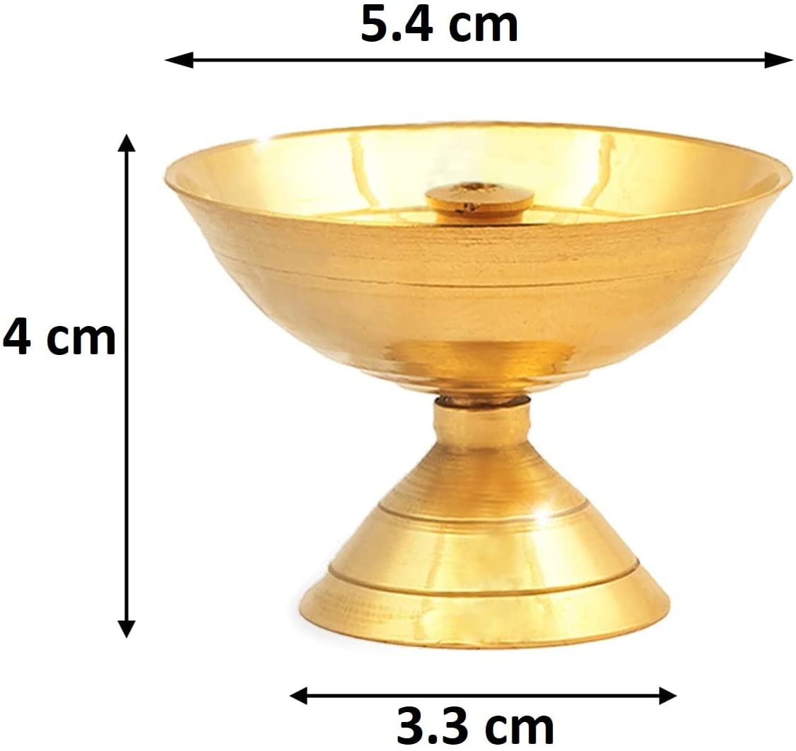 Bengalen Brass Pyali Diya Handmade Indian Deepak Traditional Indian Diwali Puja Vilakku Pooja Dia Home Temple Decoration Items