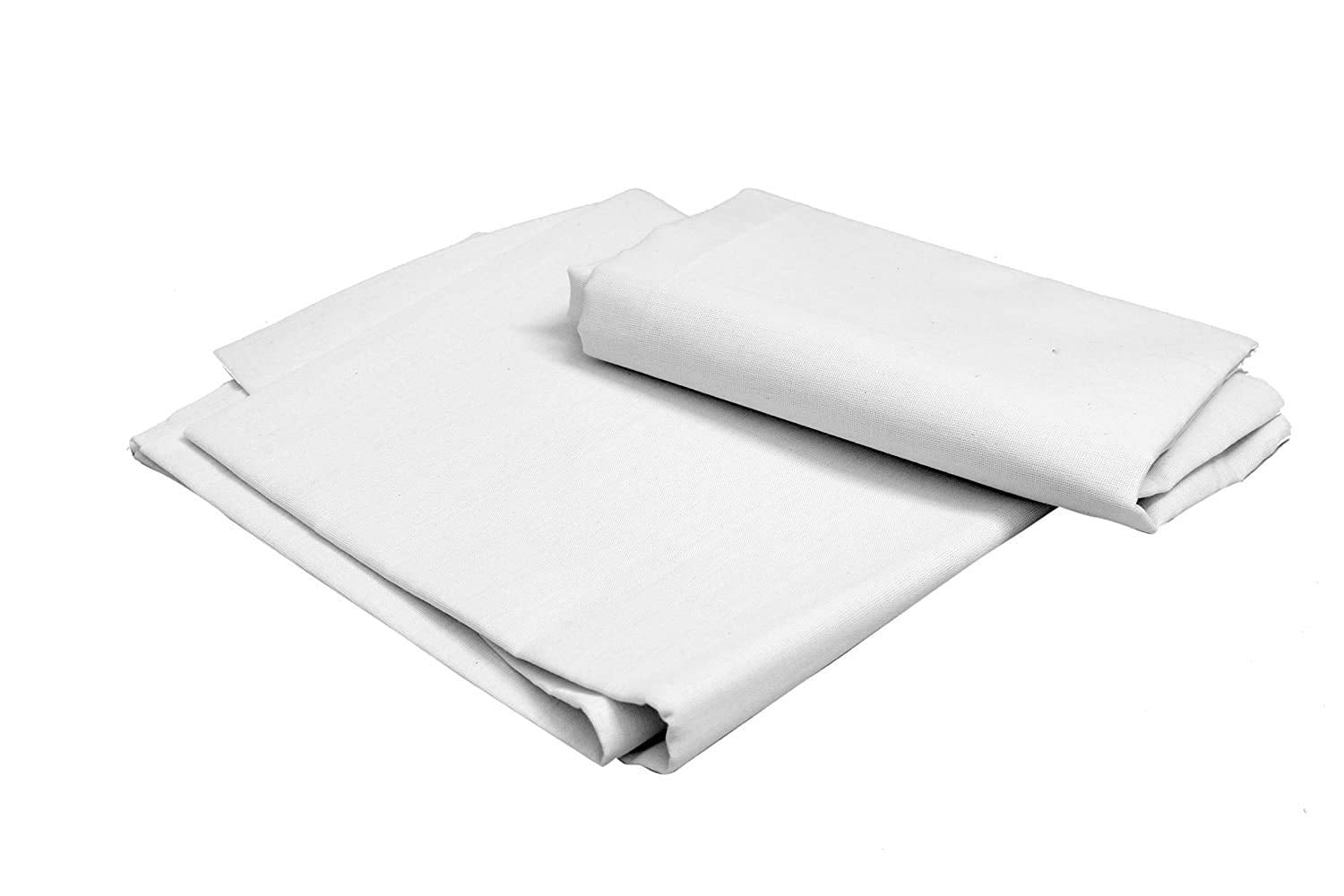 White Pooja Cloth for Pooja Mandir Asan Cloth Safed Puja Ka Kapda or Pooja Cloth
