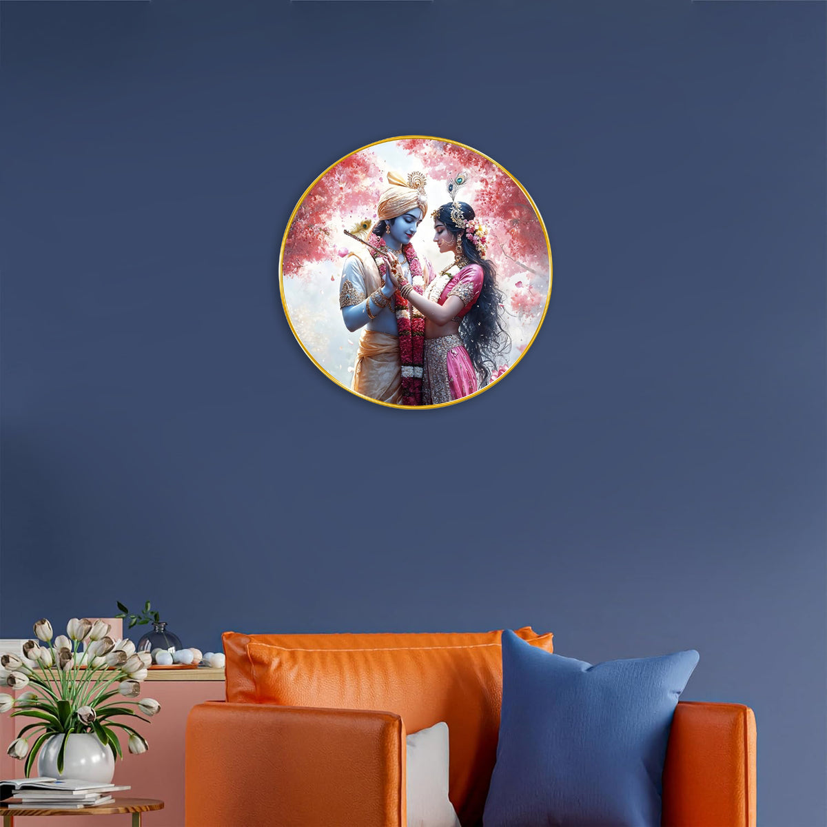 Radha Krishna Wall Art painting