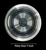 Silver Plated Pooja thali Set 7 Inch Festival Ethnic Puja Thali Items for Diwali Daily Home Mandir Office Wedding Return Gift