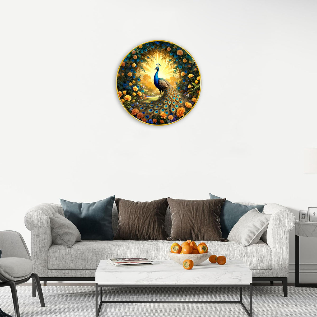 Peacock Wall Art painting