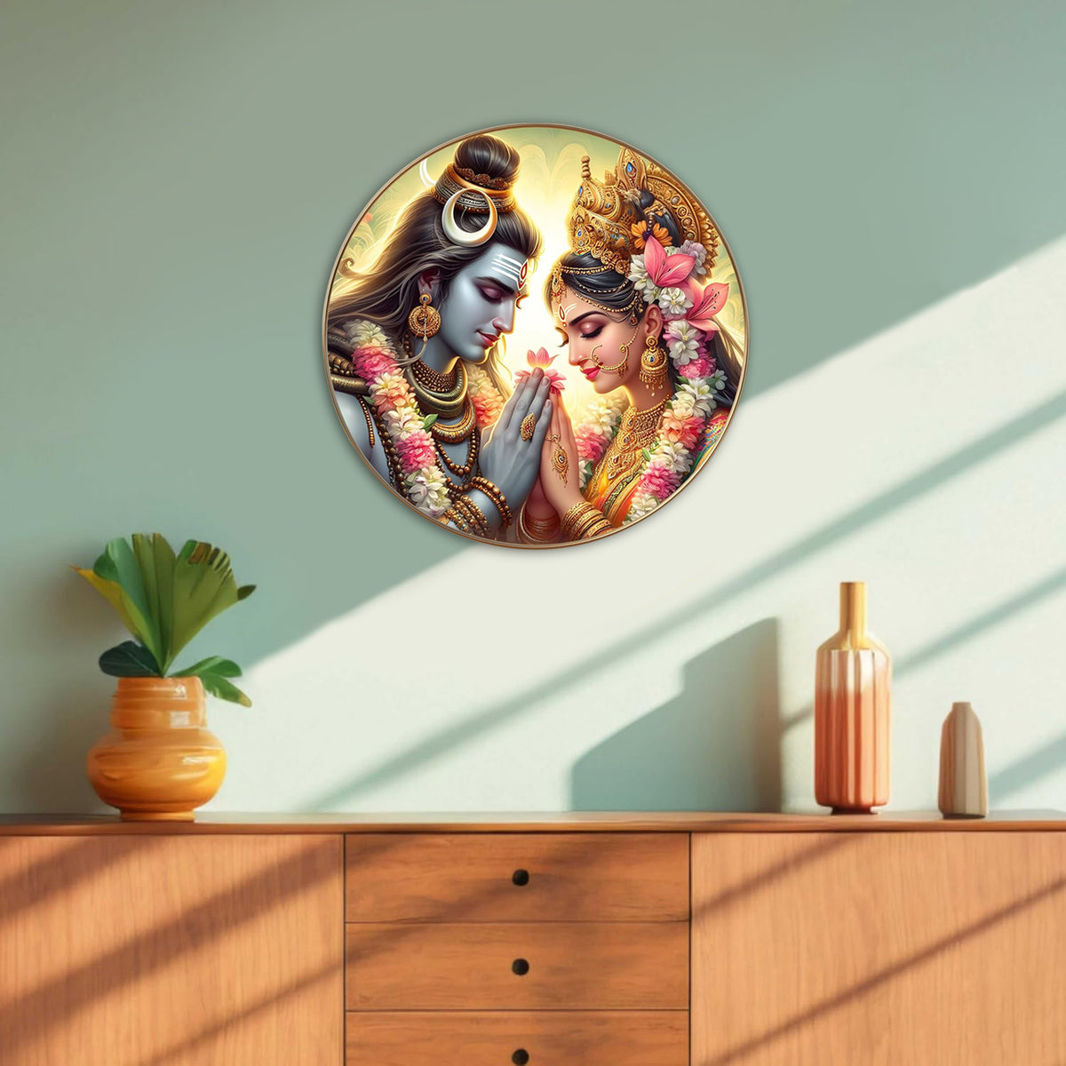 Shiv Parvati Painting