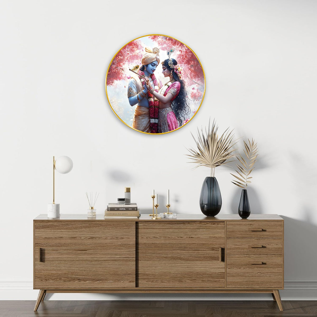 Radha Krishna Wall Art painting