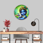 Krishna with Cow Wall Art Painting