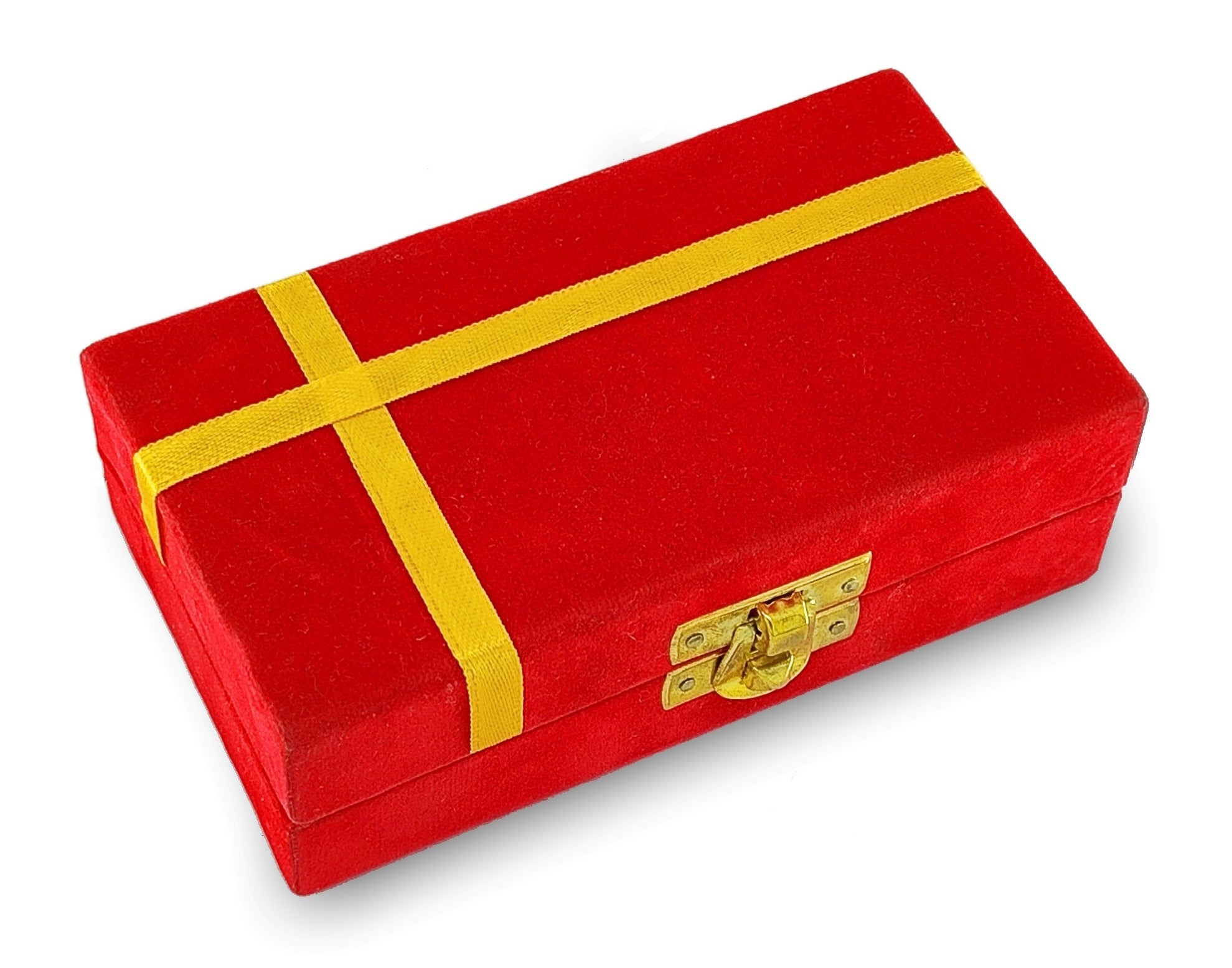 BENGALEN Silver Plated Diya with Red Velvet Gift Box Dia Pooja Items Diwali Decoration Puja Gifts Handmade Oil Lamp Traditional Indian Deepawali Gift Items