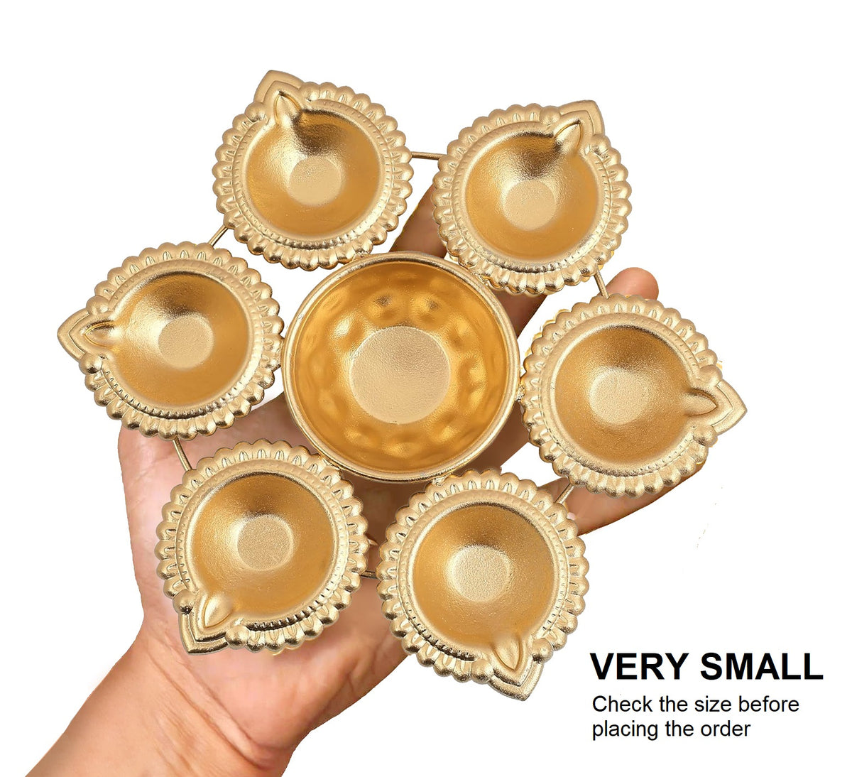 Decorative Urli Bowl Very Small with Diya
