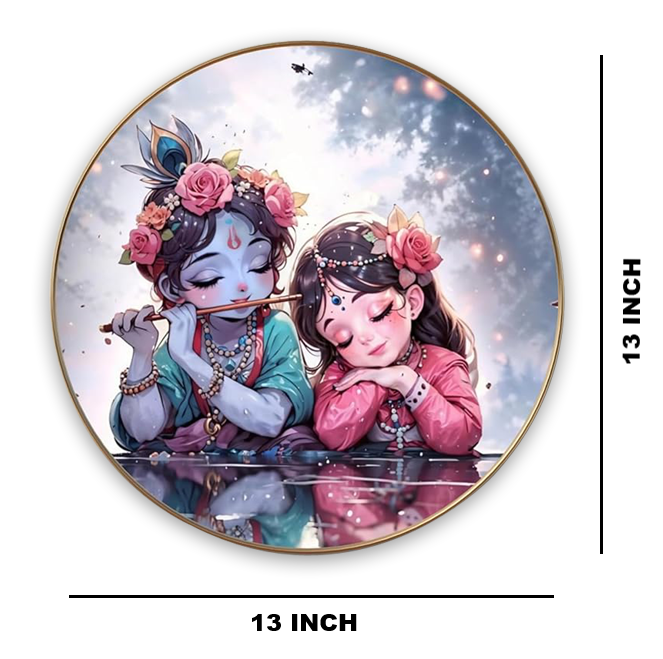Radha Krishna Wall Art painting