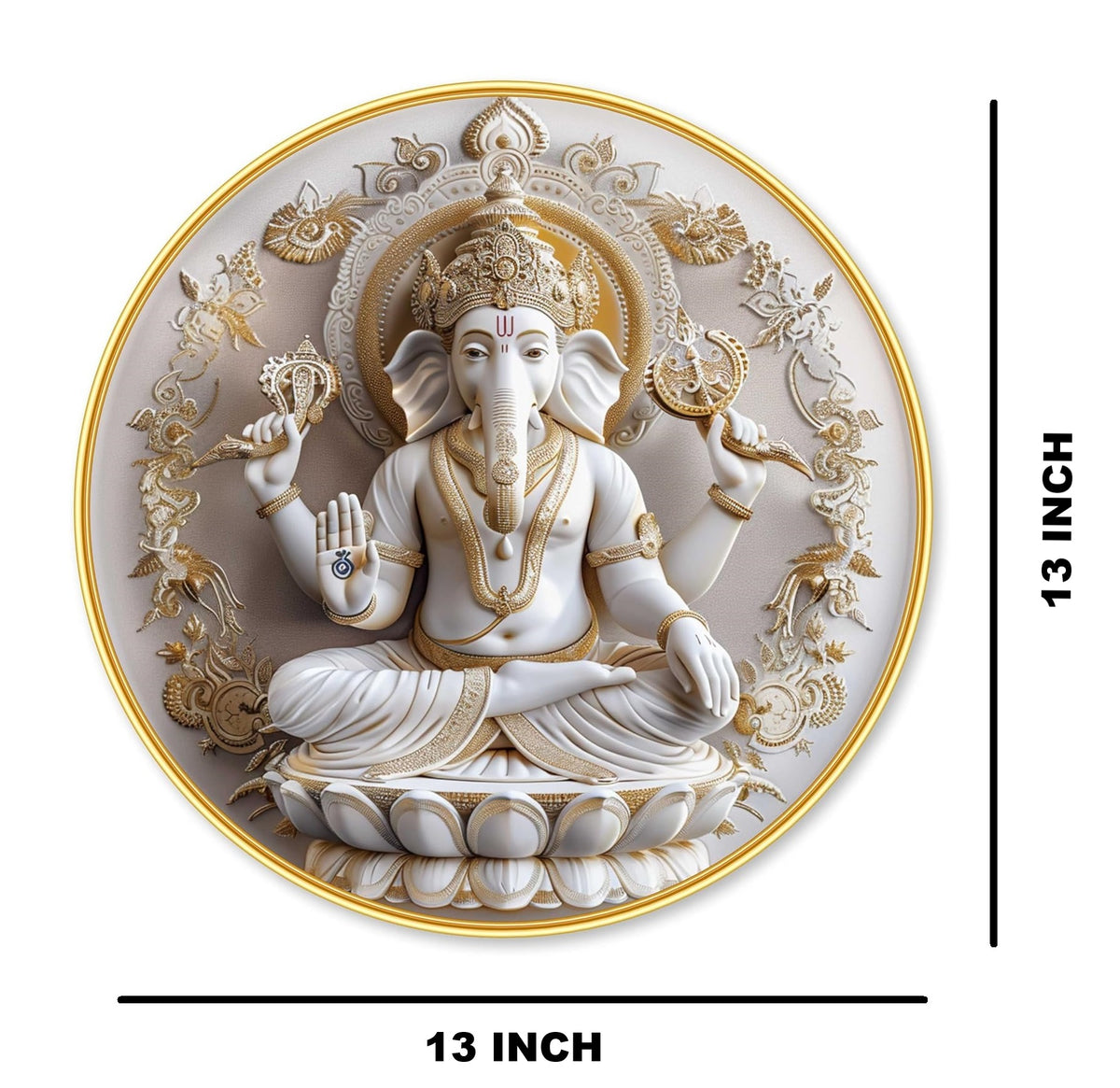 Ganesh Wall Art Painting