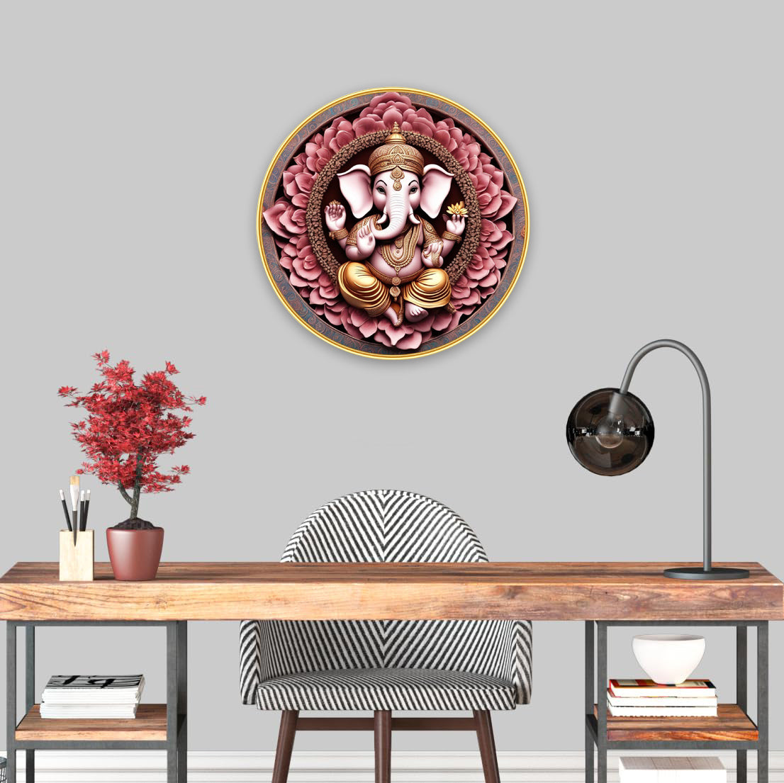 Ganesh Wall Art Painting