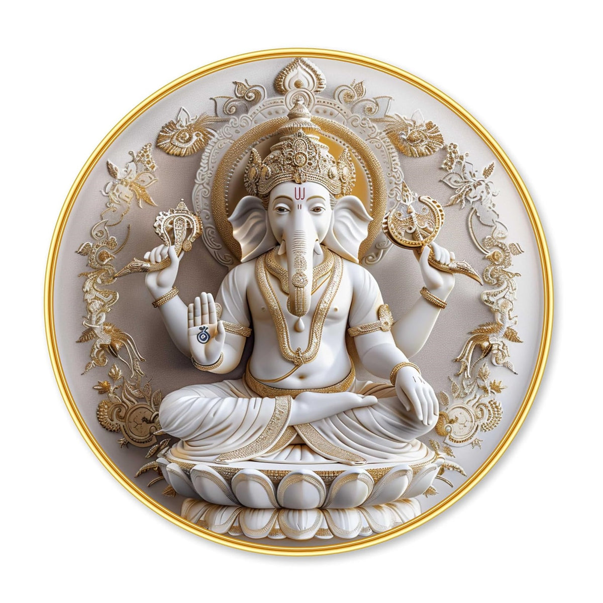 Ganesh Wall Art Painting