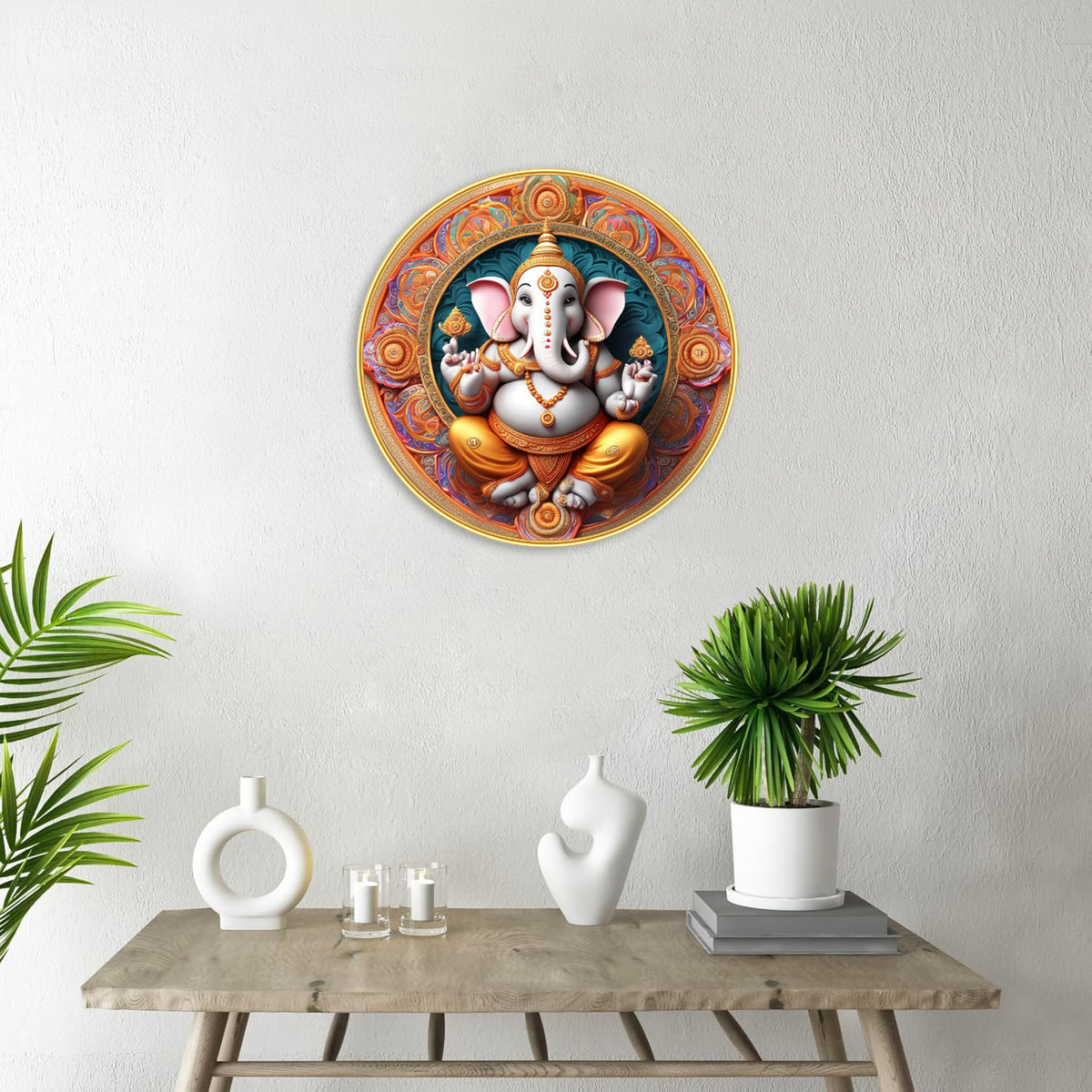 Ganesh Wall Art Painting