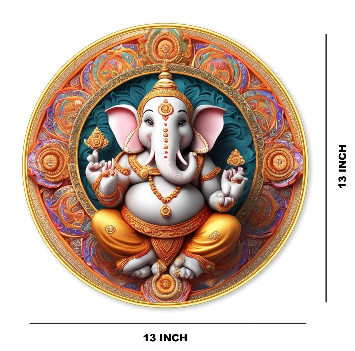 Ganesh Wall Art Painting