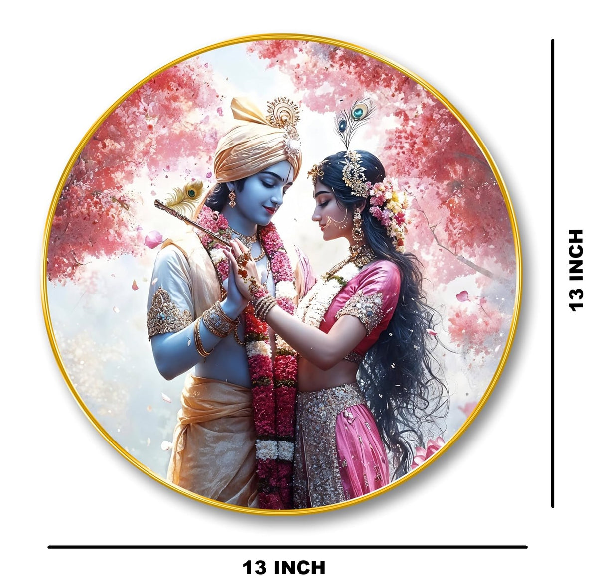 Radha Krishna Wall Art painting