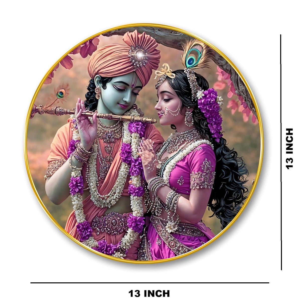 Radha Krishna Wall Art painting