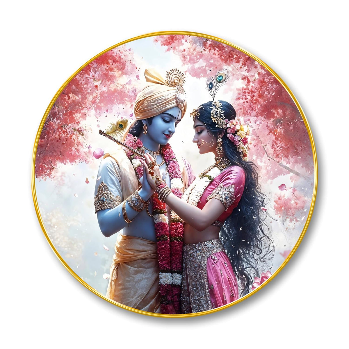 Radha Krishna Wall Art painting
