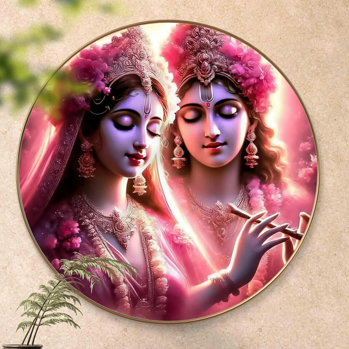 Radha Krishna Wall Art painting
