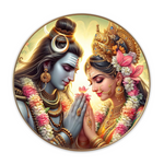 Shiv Parvati Painting