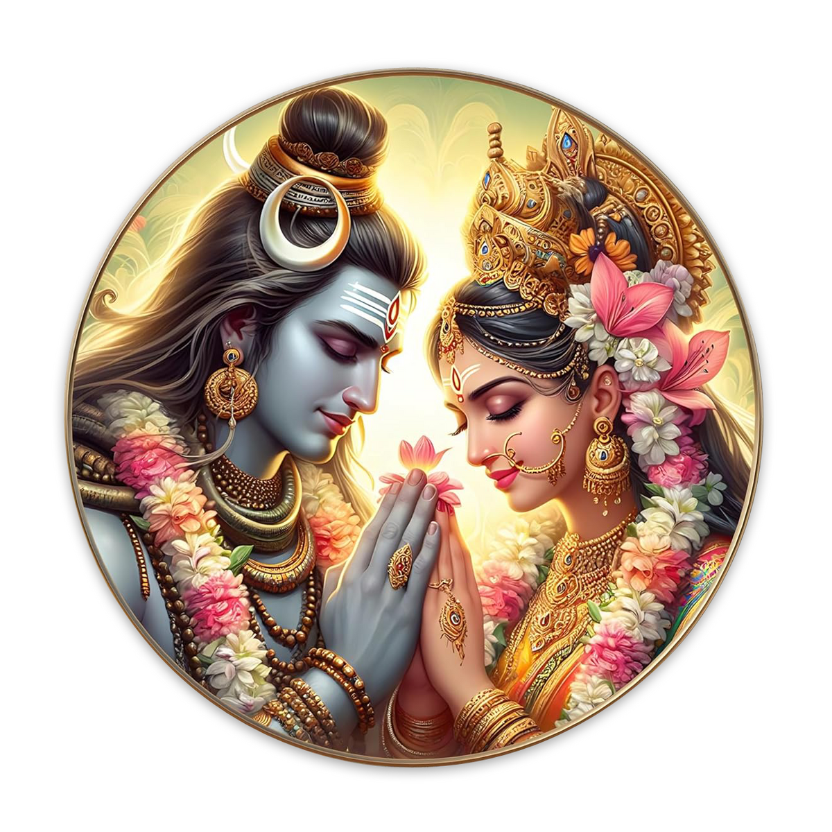 Shiv Parvati Painting