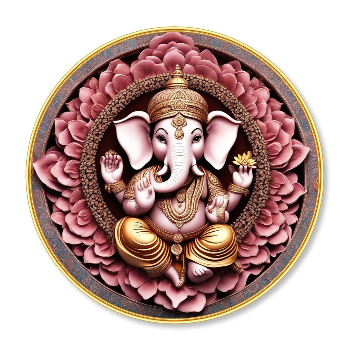 Ganesh Wall Art Painting