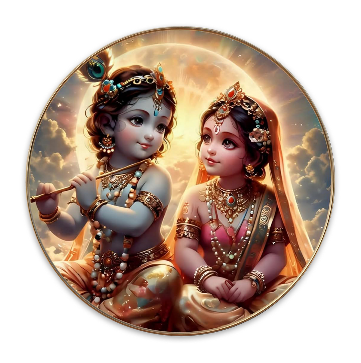 Radha Krishna Painting
