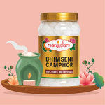 MANGALAM Bhimseni Camphor Jar Pack Of 1 100% Pure For Puja, Aromatherapy & Air Freshener Sweet Fragrance
