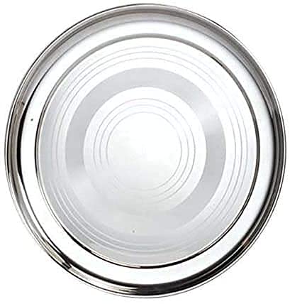 Steel Thali 11 Inch
