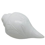 Blowing Shankh Original Conch Shell for Pooja Yoga Meditation White Glossy Finish Natural Artisan Crafted