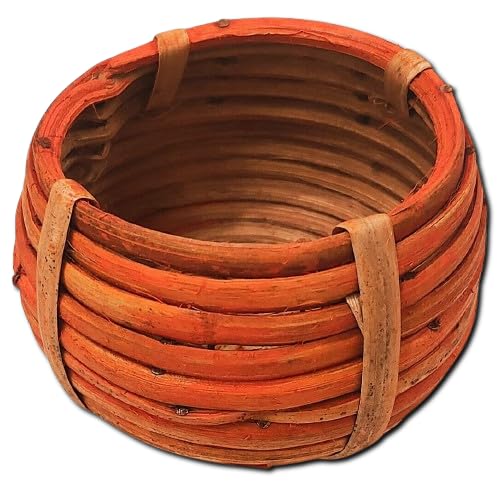 Kunke/Dhaner Jhapi Traditional for Lokkhi Puja and Bengali Wedding Ceremony, Handcrafted Bamboo Basket, 1 Piece