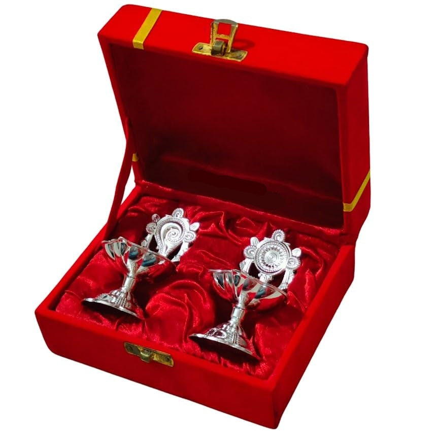 Shankh Chakra Diya Set