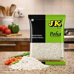JK Premium Poha (Rice Flakes) 500g Thick High-Fibre Poha