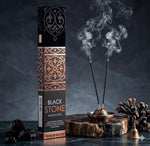 Black Stone Incense Sticks Agarbatti Premium Natural Fragrance for Meditation