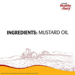 Emami Healthy & Tasty Strong Kachchi Ghani Mustard Oil 825g