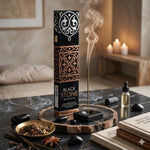 Black Stone Incense Sticks Agarbatti Premium Natural Fragrance for Meditation