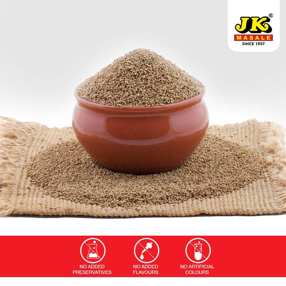 JK Premium Ajwain 100g Carom Seeds Whole Ajwain Seeds