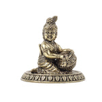 Noni Gopal 5" Laddu Gopal Ji Brass Idol