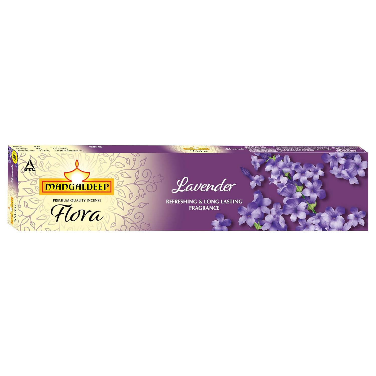 Mangaldeep Lavender Agarbatti Incense Sticks Refreshing and Long Lasting Aroma