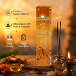 Mangaldeep Sandal Incense Sticks Infused with Sandalwood Oil