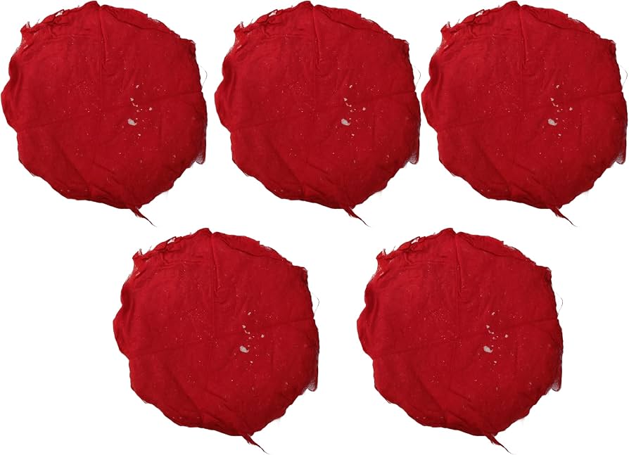 Alta Pata Sacred Alta Pata 2.8 Inch 5 Pcs Traditional Arghautta for Chhath Puja