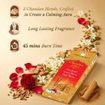 Mangaldeep 3in1 Agarbatti Soothing Fragrances of Classic Chandan Rose & Jasmine