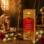 Mangaldeep 3in1 Agarbatti Soothing Fragrances of Classic Chandan Rose & Jasmine