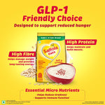 Oats 1Kg High Protein 10g High Fibre Instant Rolled Oats Soft and Creamy