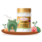 MANGALAM Bhimseni Camphor Jar Pack Of 1 100% Pure For Puja, Aromatherapy & Air Freshener Sweet Fragrance