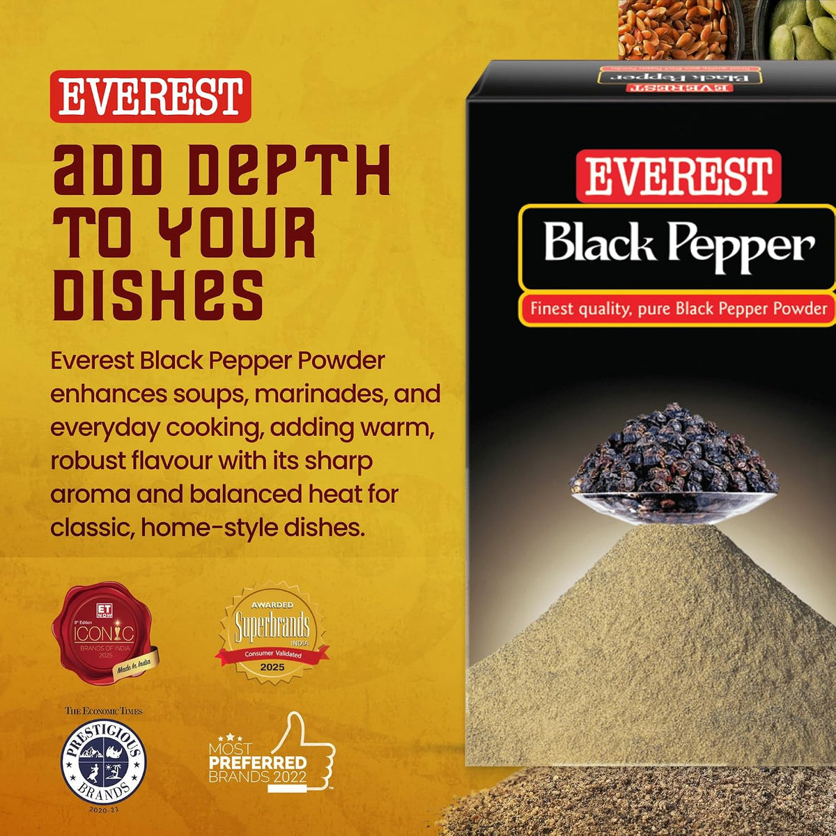 Everest Black Pepper Powder 50g