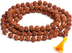 Rudraksha Mala Original for Wearing and Japa Mala 10 mm to 12 mm in diameter