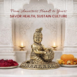 Noni Gopal 5" Laddu Gopal Ji Brass Idol