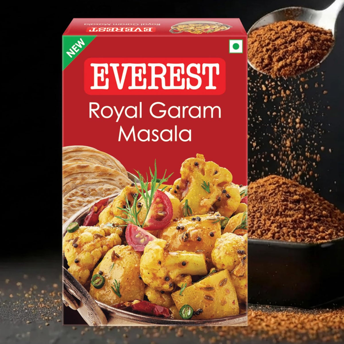 Everest Shahi Garam Masala 25g Premium 13-Spice Blend for Rich Aroma, Colour & Flavor