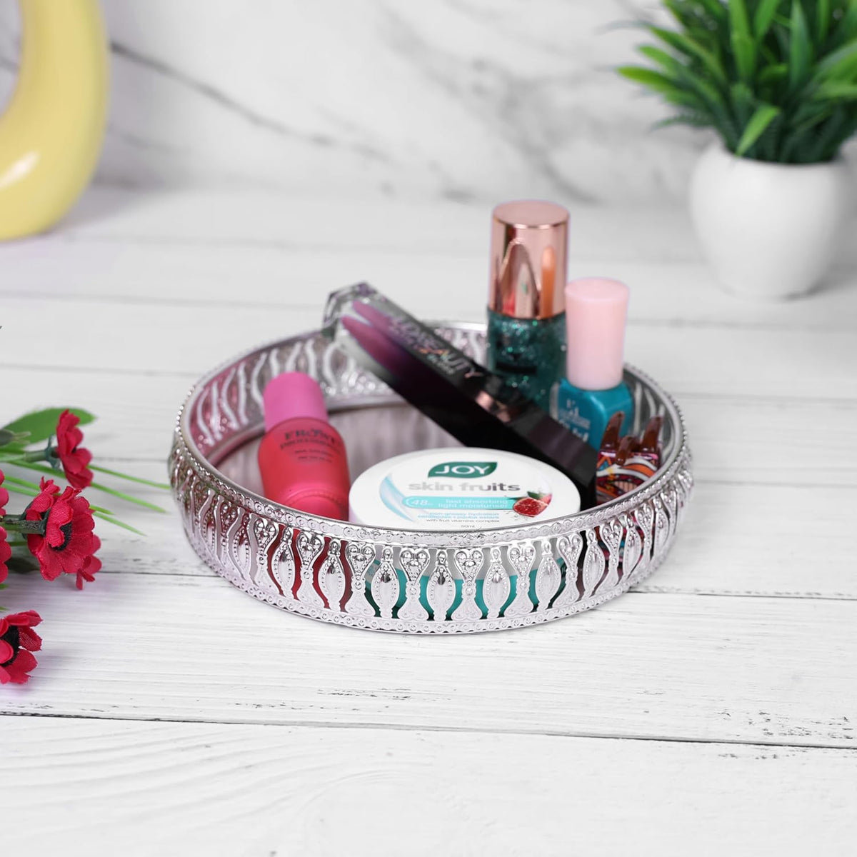 Decorative Tray Silver