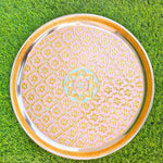 Plate Meena 10" Pink