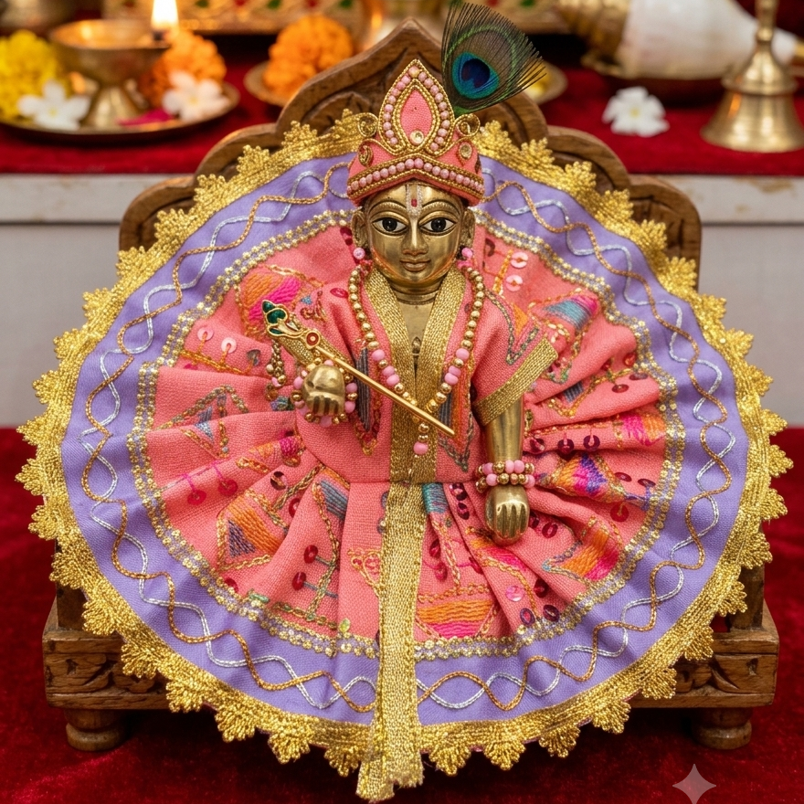Gopal Poshak Purple No. 3-5